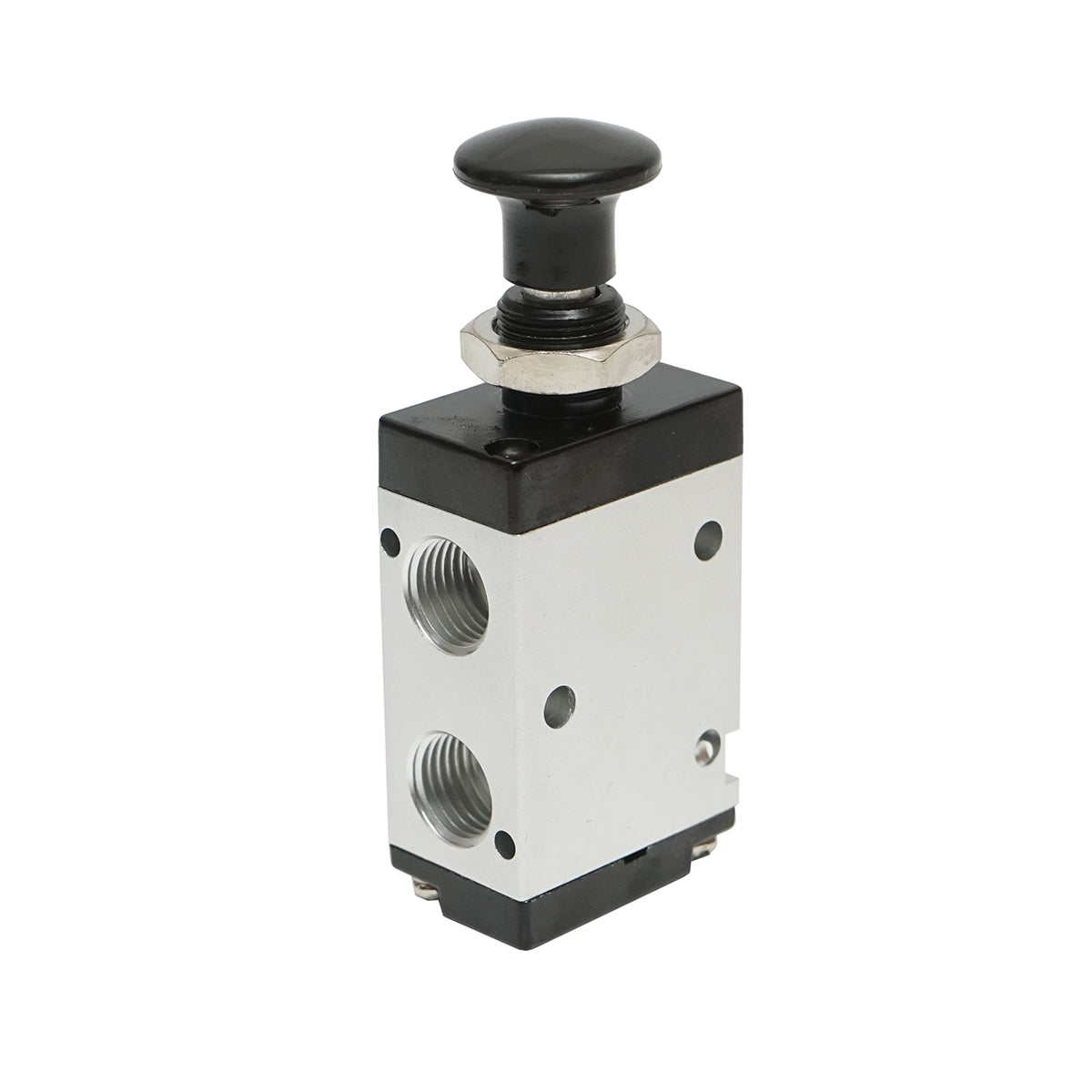 Pneumatic solenoid valve 1 circuit 1/4 with handle