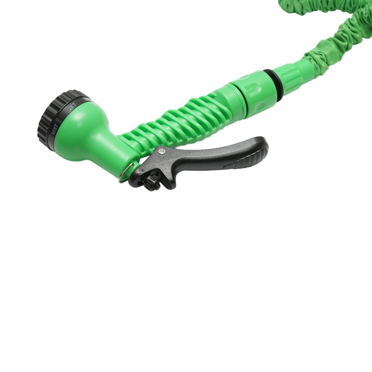 Expandable garden hose TPE 5-15m with adjustable pistol, 7 modes, 3/4 adapter, 1/2 quick coupling.