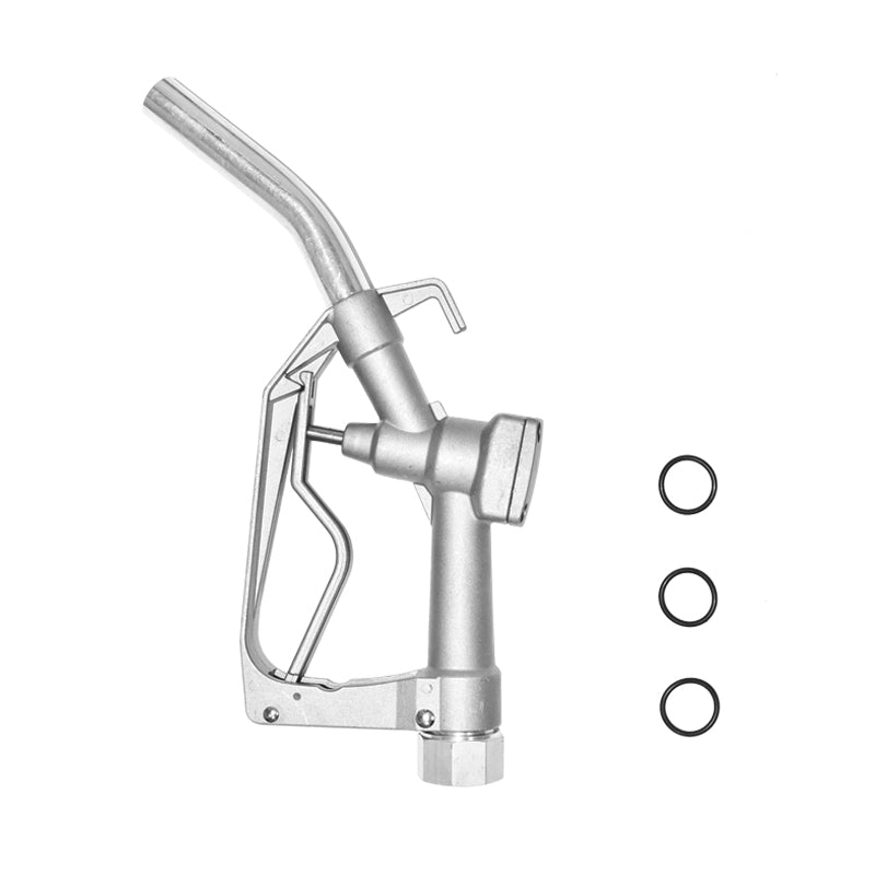 24V diesel transfer pump, flow rate 55L/min with counter, 1.5m suction hose, 4m pressure hose and nozzle.