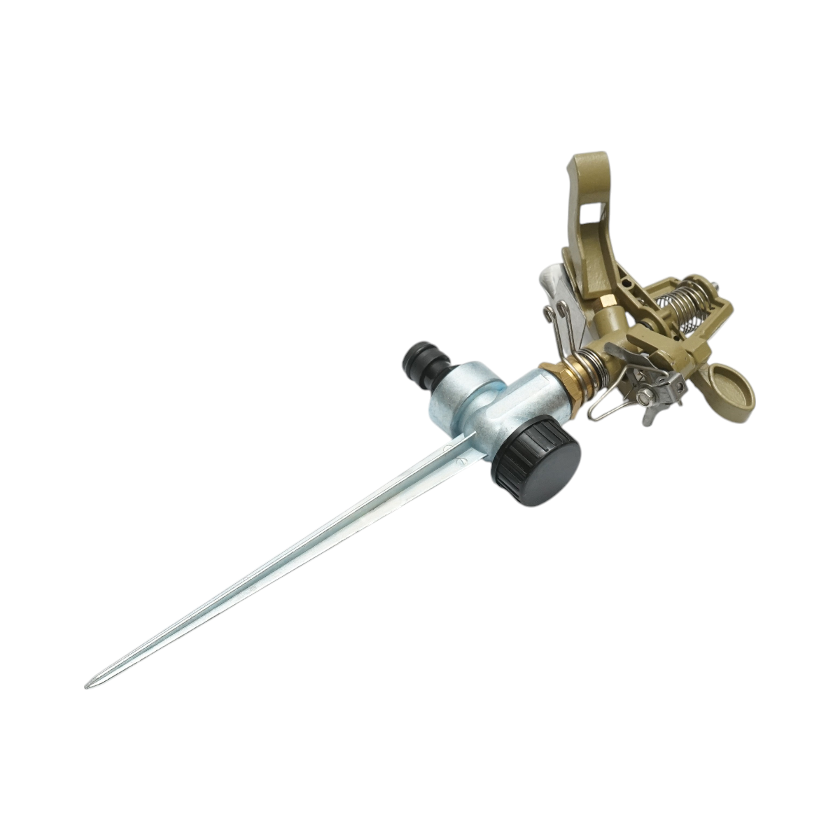 Pivoting metal sprinkler with impulse 1/2