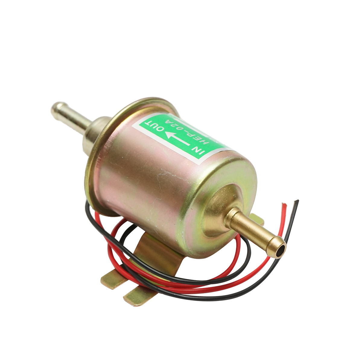Universal electric fuel pump HEP for diesel/petrol, with built-in filter, 12V/2A