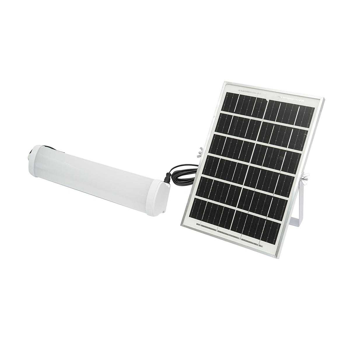 150W LED lamp, 6500K with polycrystalline solar panel, remote control and 3600mAh battery IP20 Breckner Germany