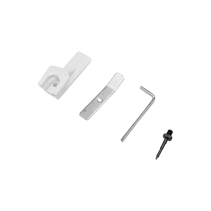 Pliers applied to eyelets compatible with most types of eyelets on the market and spare nail set.