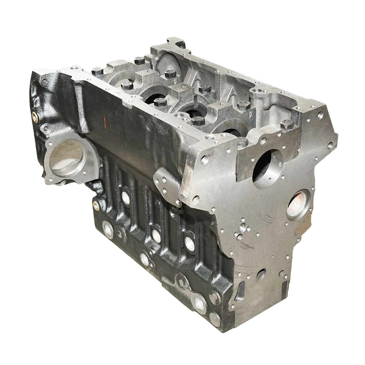 Engine block with oil seal Massey Ferguson OEM codes 3637377M91, 3641082M91, 4223781M91, 4225216M91, 3711315A, 3711345A, M7BA0225, ZZ50031, ZZ50038, ZZ50081, ZZ50224, ZZ50226