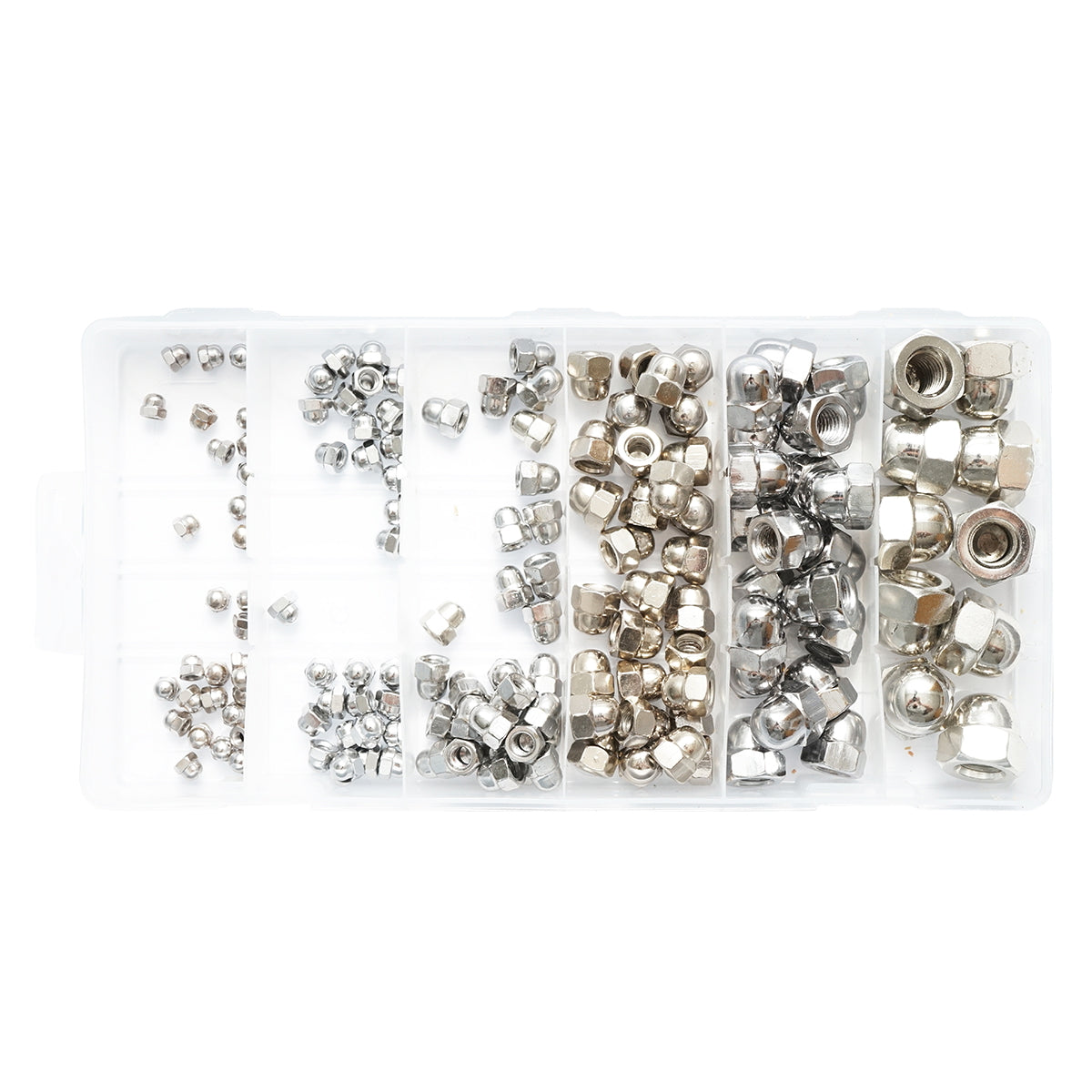 150-piece set of hexagonal recessed nuts Breckner Germany