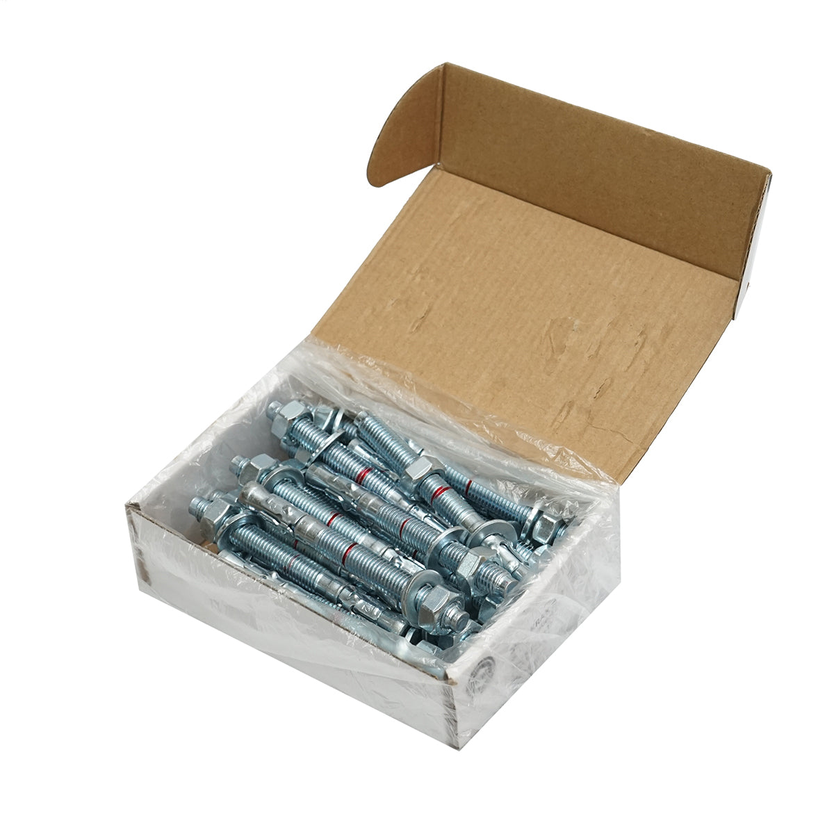 Anchor with cylindrical collar and M12x120mm clamp, 25 pcs/box