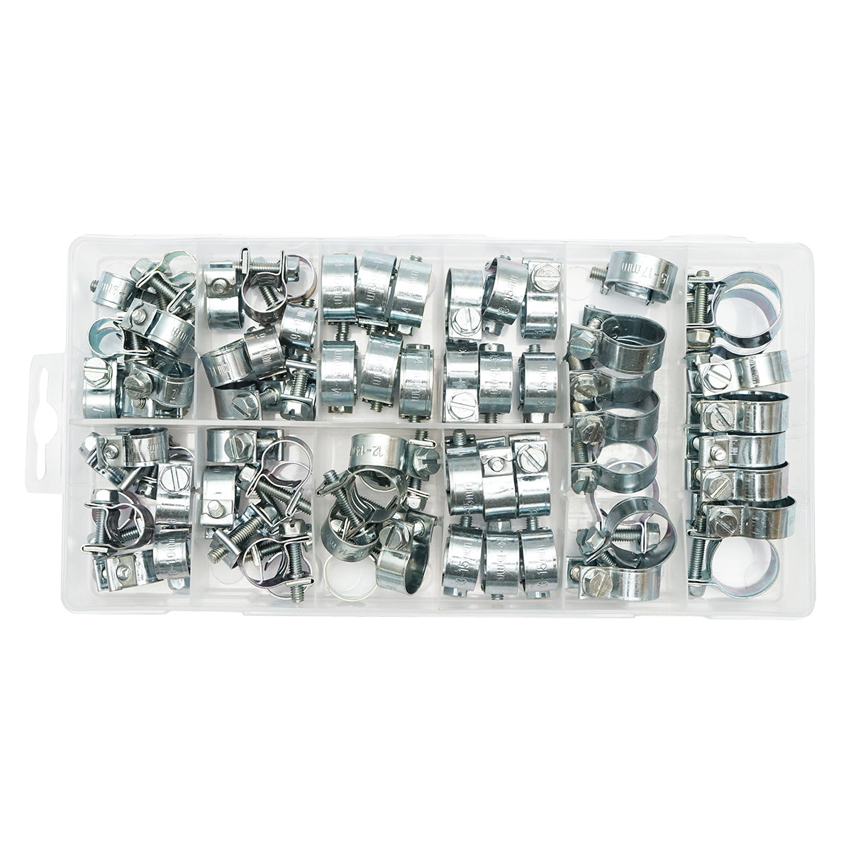 Clamping collar tool kit with screws 73 pieces Breckner Germany