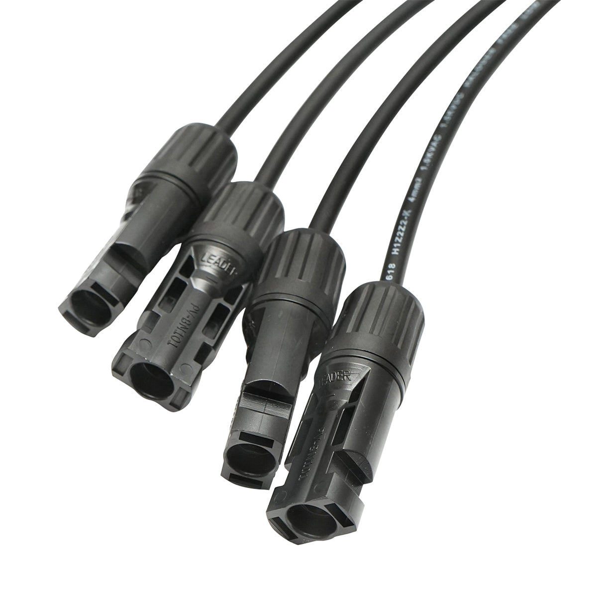 Y connector with cable, MC4 4 in 1 parallel IP67 Breckner Germany