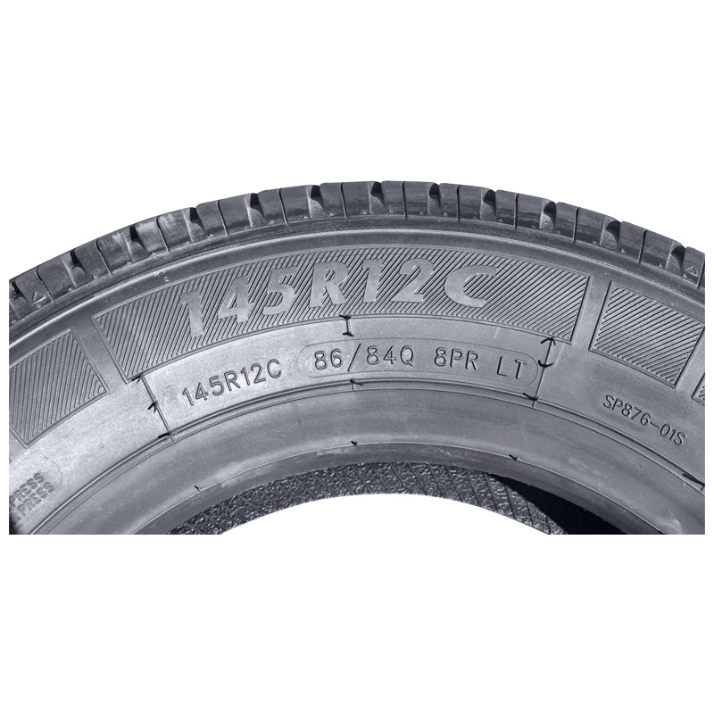 Agricultural tire 145R12C linear 8PR A867 / HD515