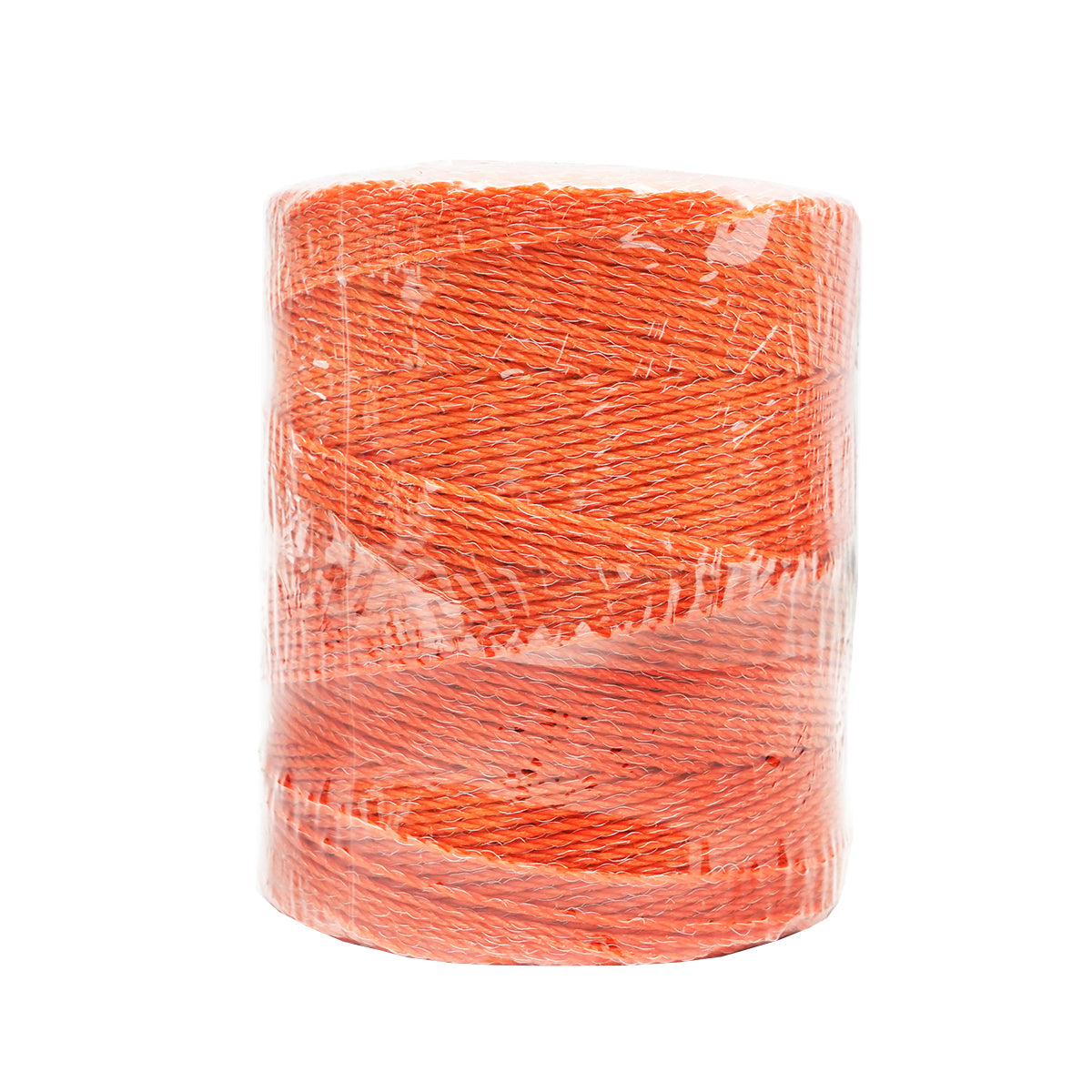 Roll of orange wire with 2mm metal insert 3x0.15mm SS, resistance 16Ohm/m, 500m electric fence Thor