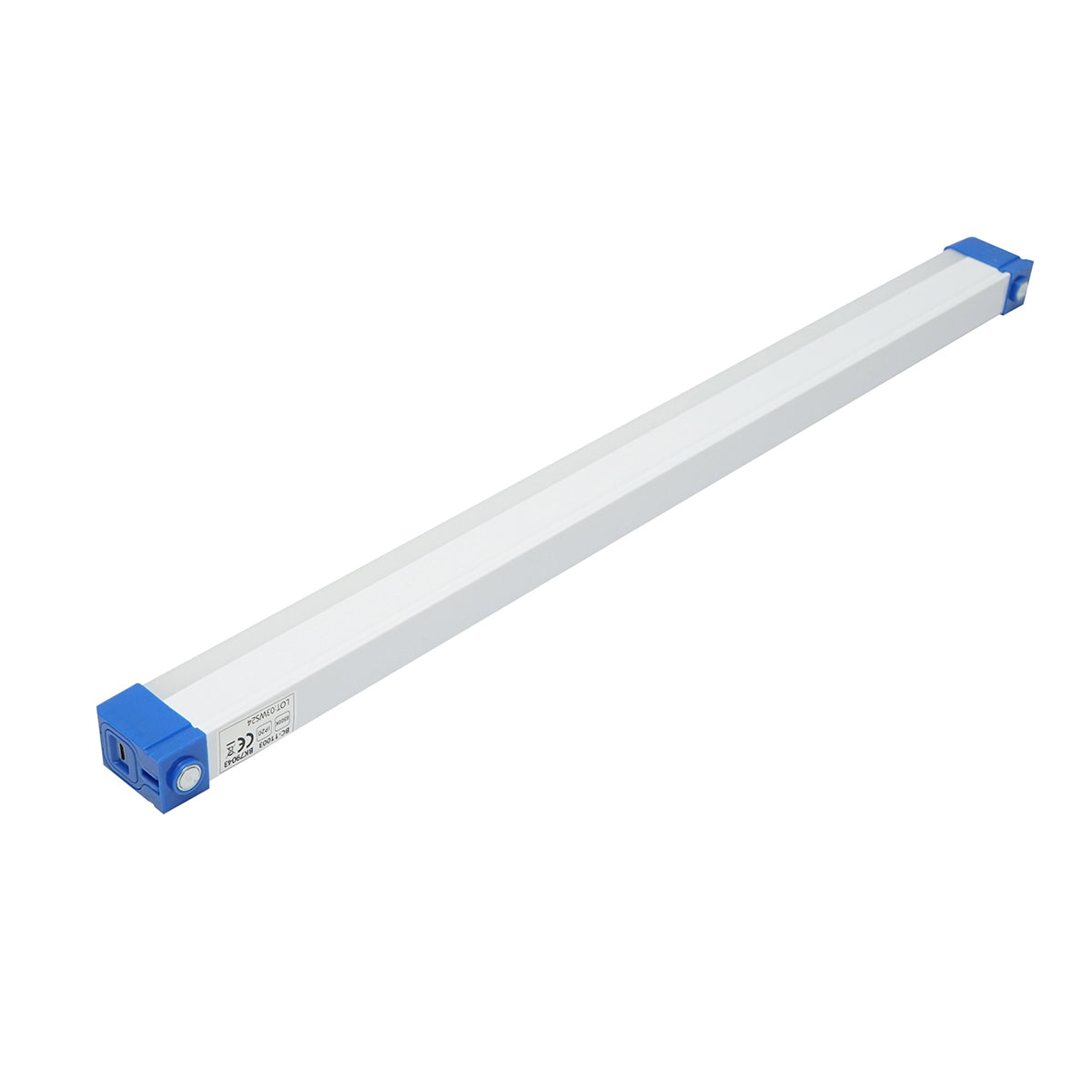 90W LED lamp, 6500K with magnetic attachment and rechargeable battery 2400mAh 520x23x38mm IP20 Breckner Germany