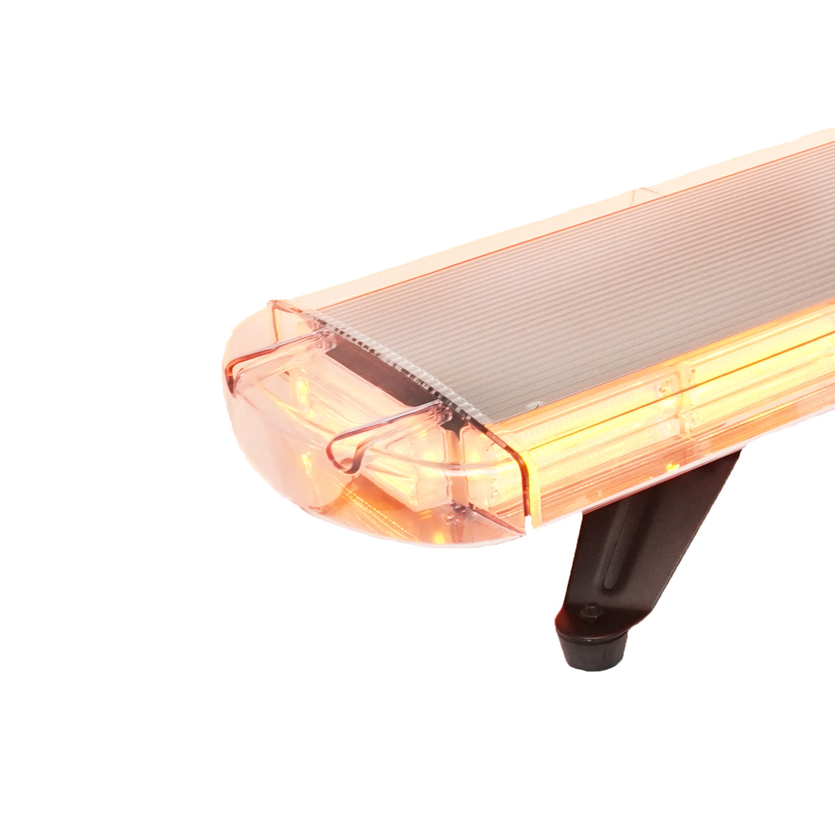 12V light bar with 22 yellow light modules and integrated sound 1180x210x68mm Breckner Germany