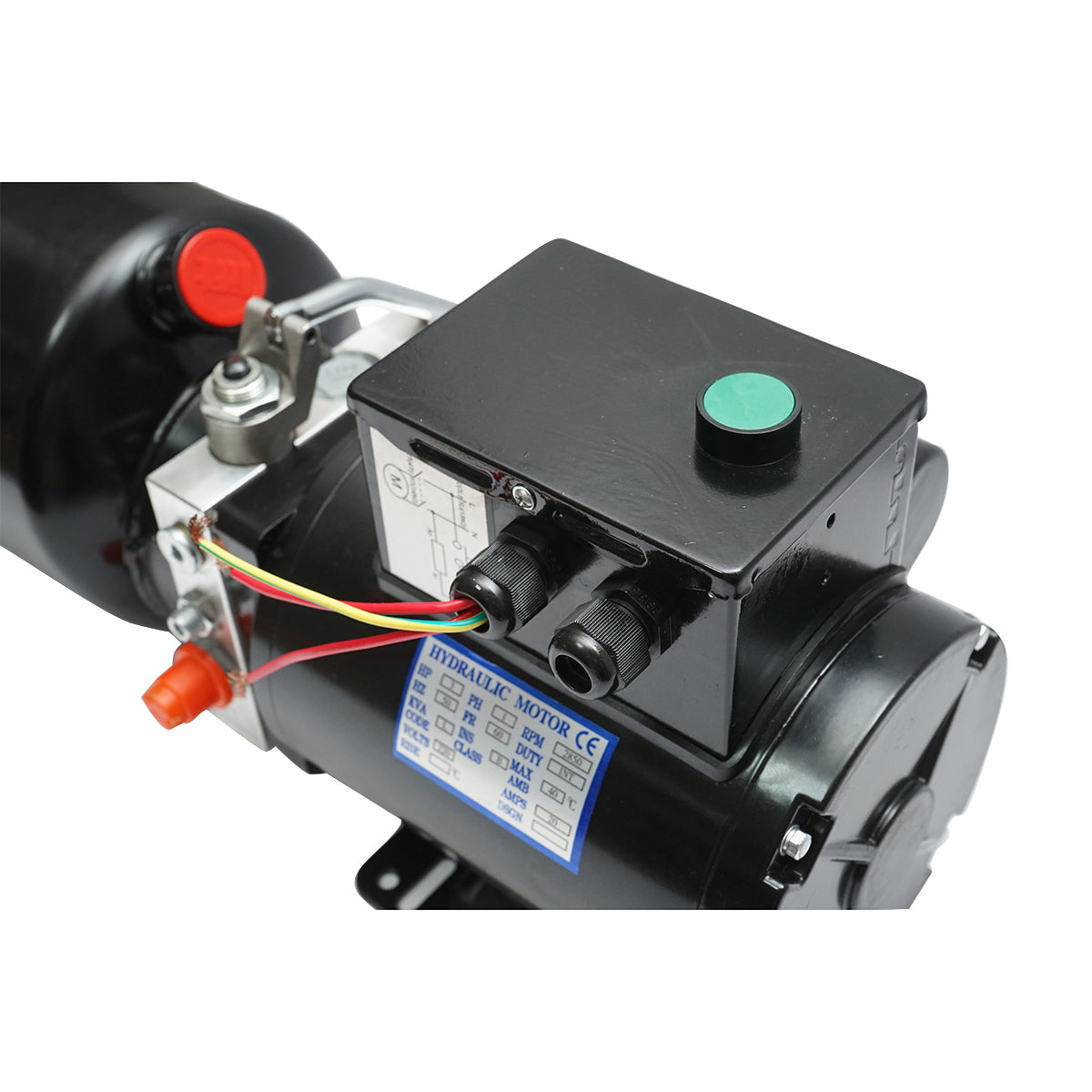 220V/50Hz dump pump 2.2 kW, 170 bar, 10L plastic tank Breckner Germany