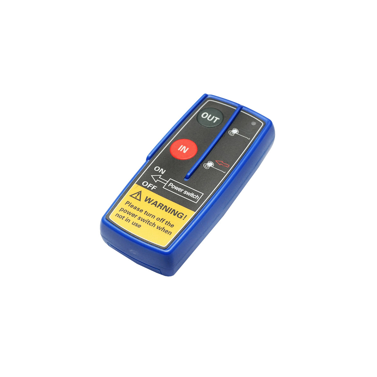 12V electric winch with remote control, 1.6T (3000lbs) steel cable 5x11m, 100A solenoid Breckner Germany