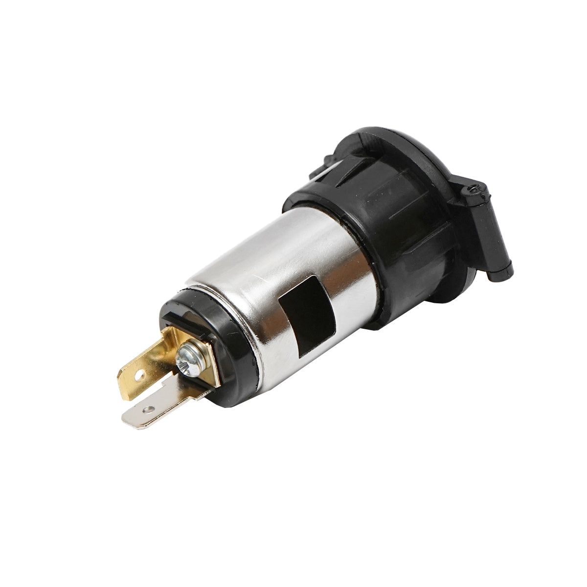 Universal car lighter socket 12-24V, fi26 with 2 pins 120W Breckner Germany
