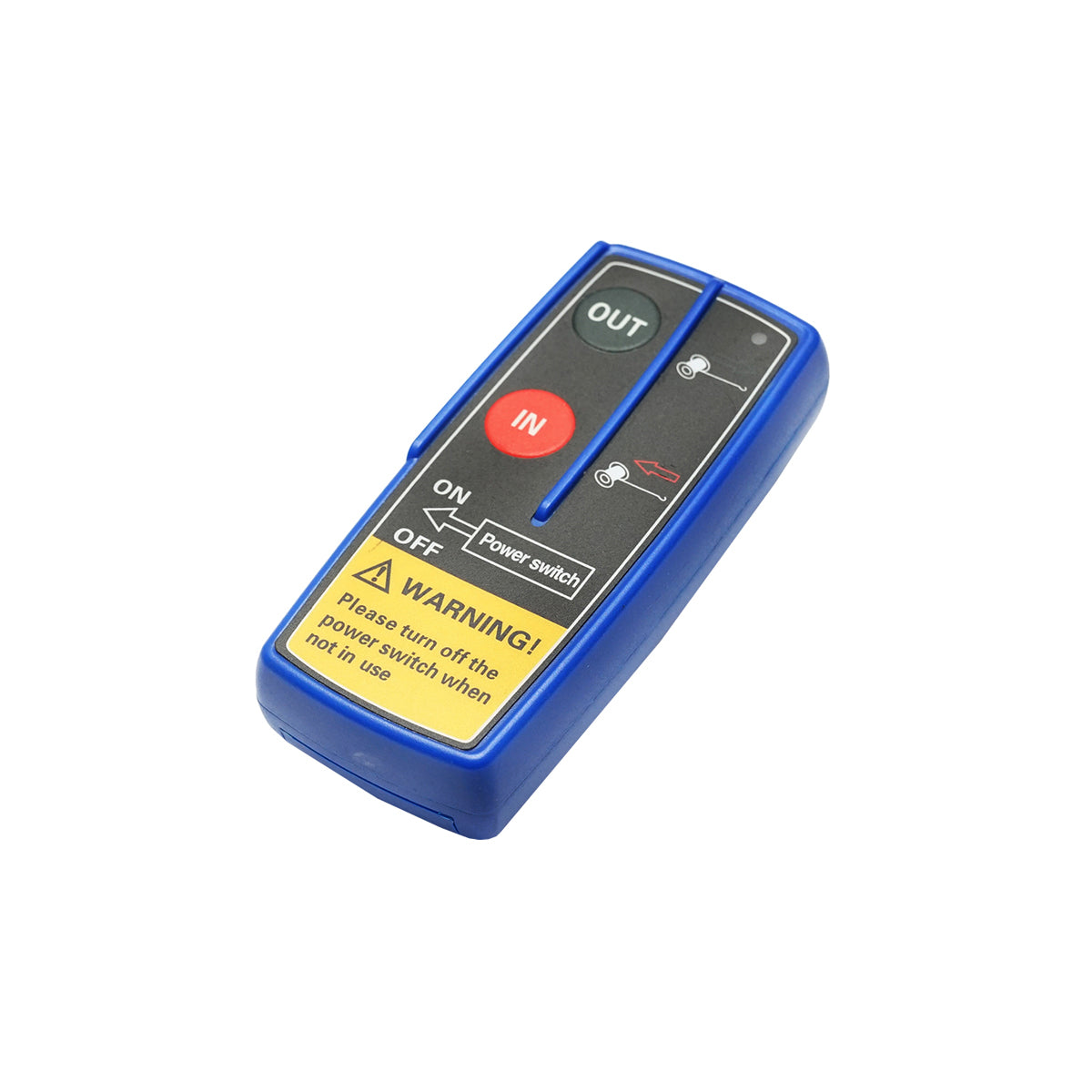 12V electric winch with remote control, 1.6T (3000lbs) steel cable 5x11m, 100A solenoid Breckner Germany