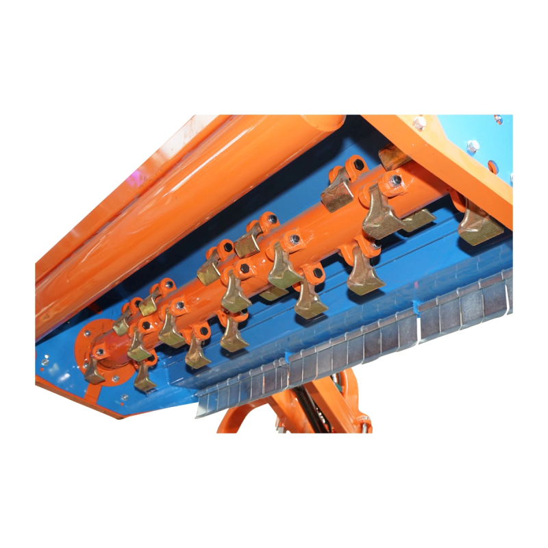 Vegetable waste shredder with side mounting BCR200 working width 200cm Breckner Germany