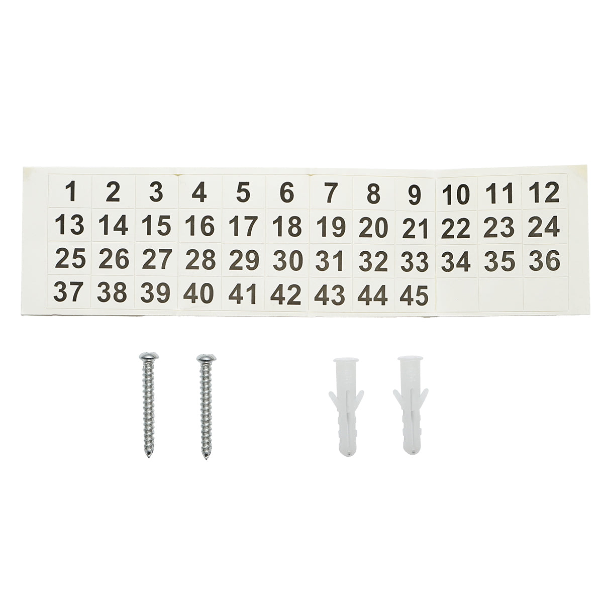 Metal cabinet for 45 keys 300x240x75mm