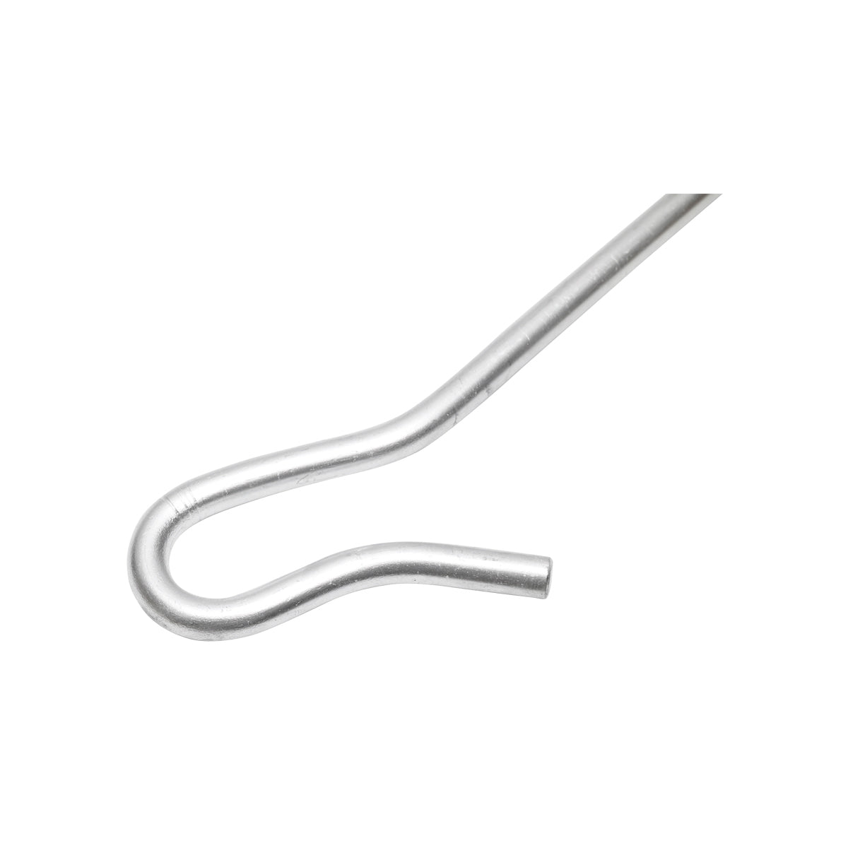 Shepherd's stick/aluminum staff with non-slip handles 1.45 meters for holding an animal by the neck and leg