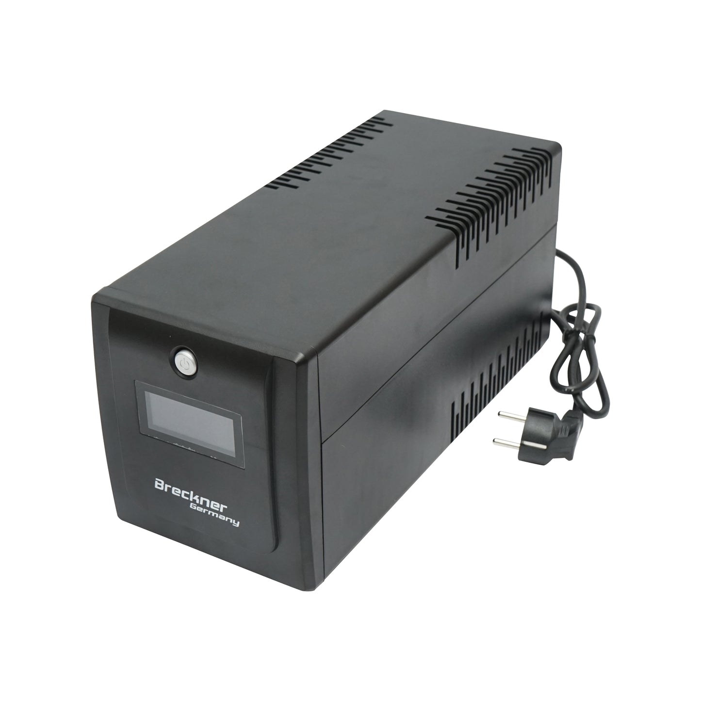 UPS 1000VA/600W with 2x7.5Ah batteries and 4 schuko sockets, LCD, USB Breckner Germany