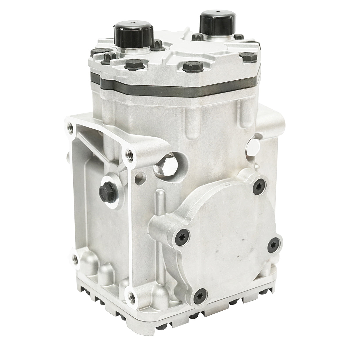 A/C compressor for Claas, Case IH, John Deere, Massey Ferguson, New Holland OEM code 80417398, AH84826, CL621029C0, R118393C91, D45054800