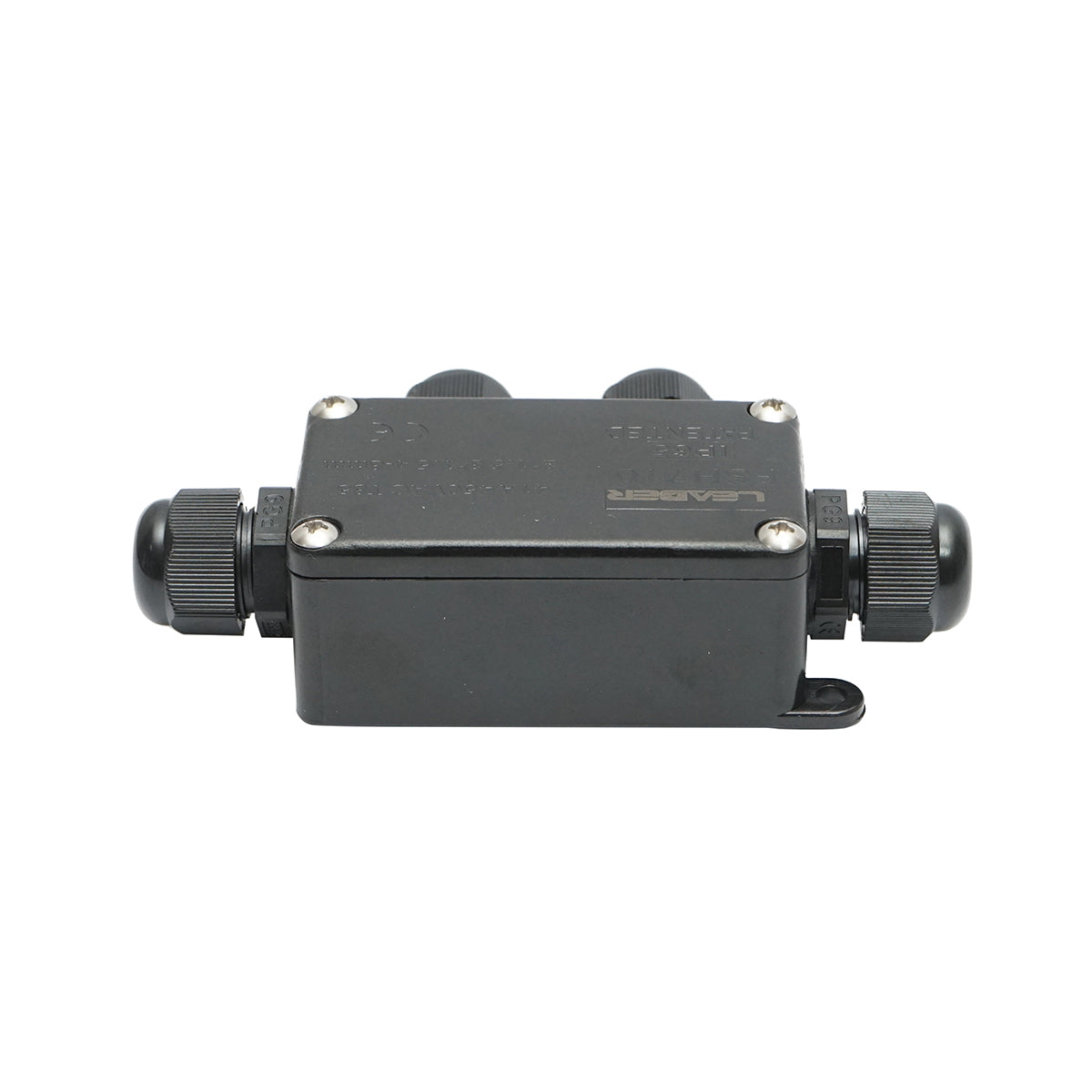 Sealed junction box with presets 41A 450V AC, 4 ways 4-8mm IP65 Leader