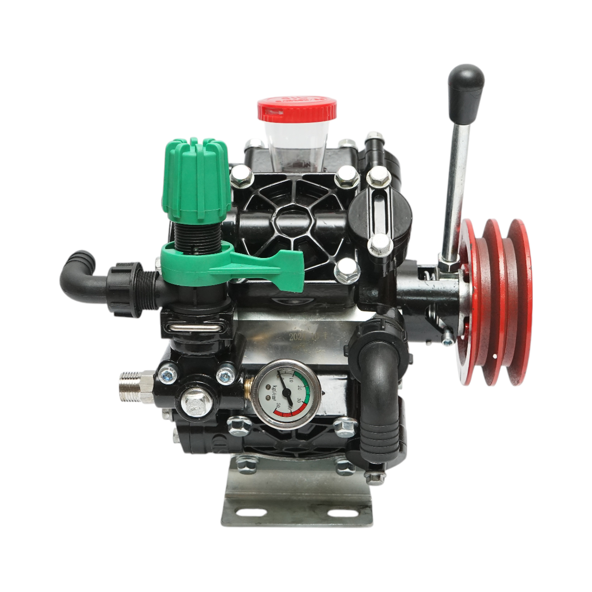 Diaphragm pump 7.5HP/5.5KW with 4 membranes, flow rate 60L/min, pressure 30 bar, speed 500-600 r/min