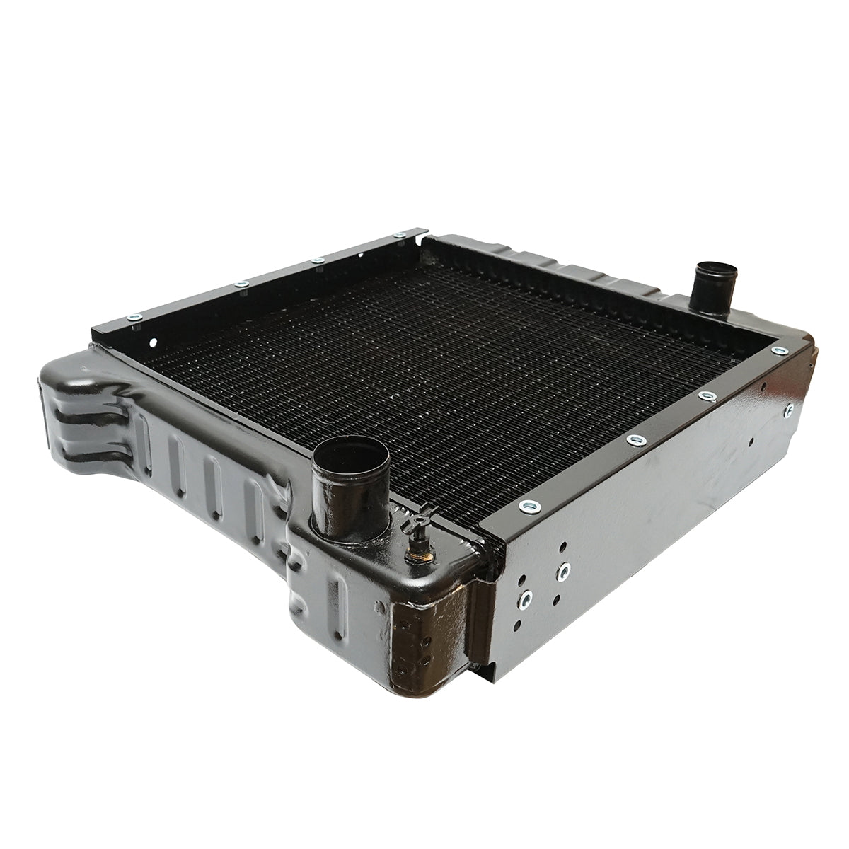 Water cooling radiator with 4 rows of cells for Case IH Maxxum series 104753A2, A104753A1, 104753A1, 87579817, 52771, 150-56 Breckner Germany