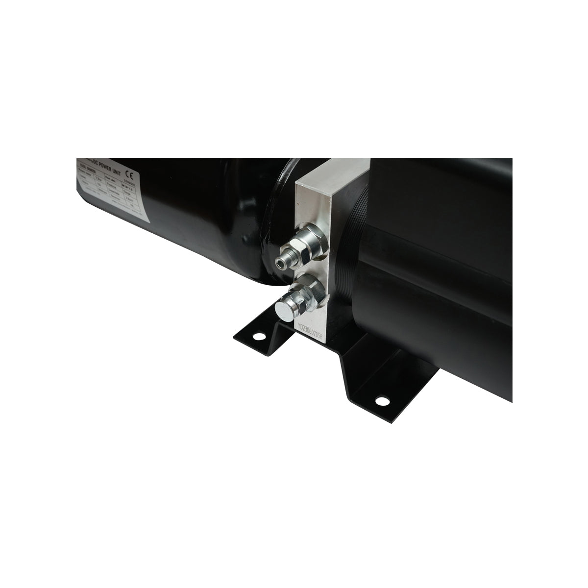 12V hydraulic pump, 2.2kW 150 bar, with 10L metal tank and remote control