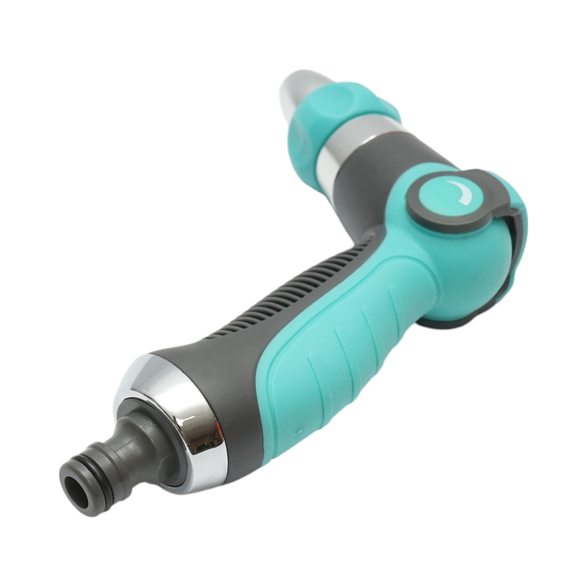 Adjustable jet spray gun for the garden, quick coupling 1/2