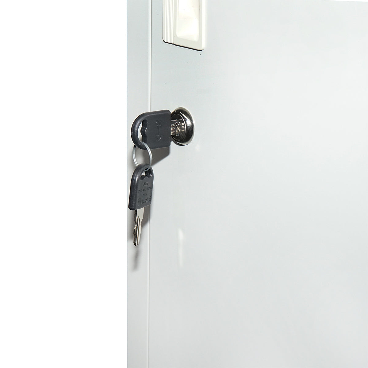 Vestibule, metal cabinet with 2 secured doors 1700x300x450mm Breckner Germany