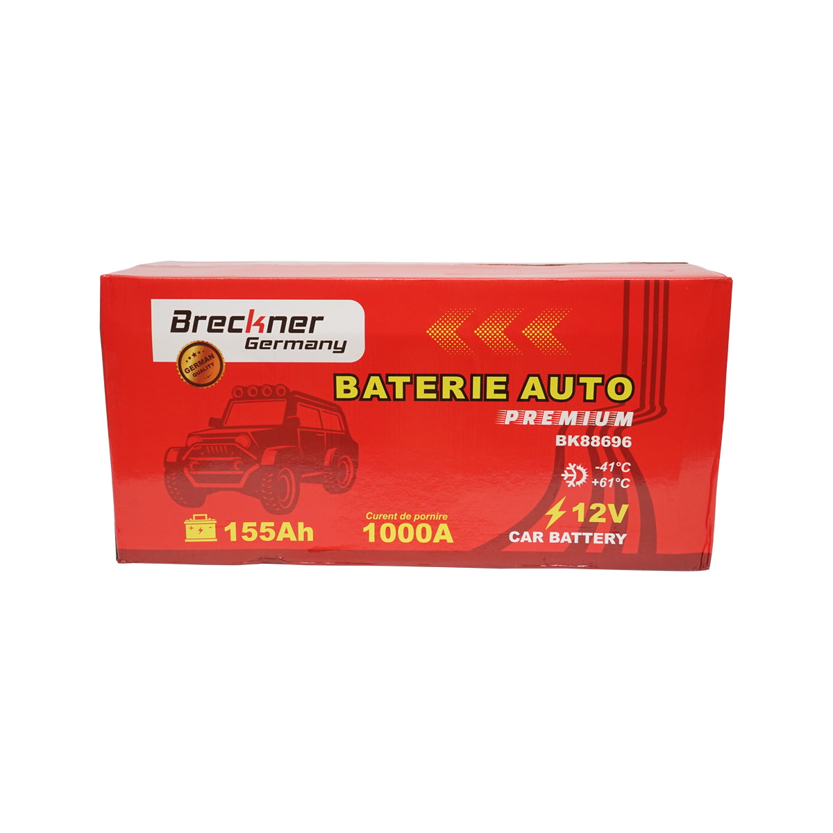 Battery, car battery 155Ah, 1000A, 12V BRECKNER PREMIUM
