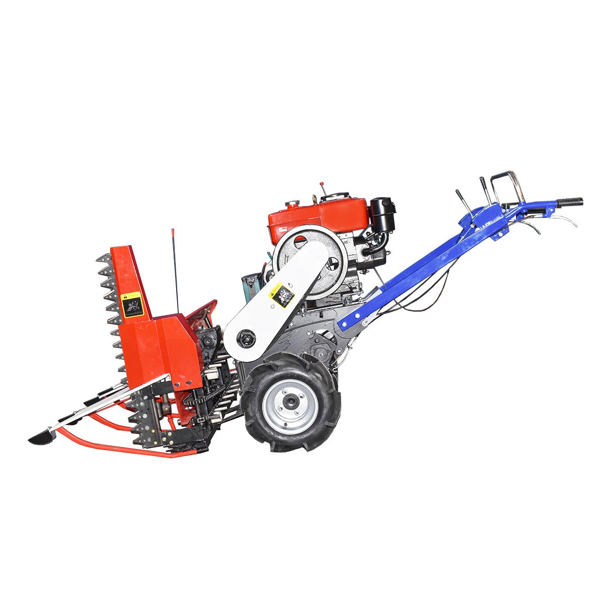 Diesel tiller 6HP with combined mower working width of 1000mm Baisan