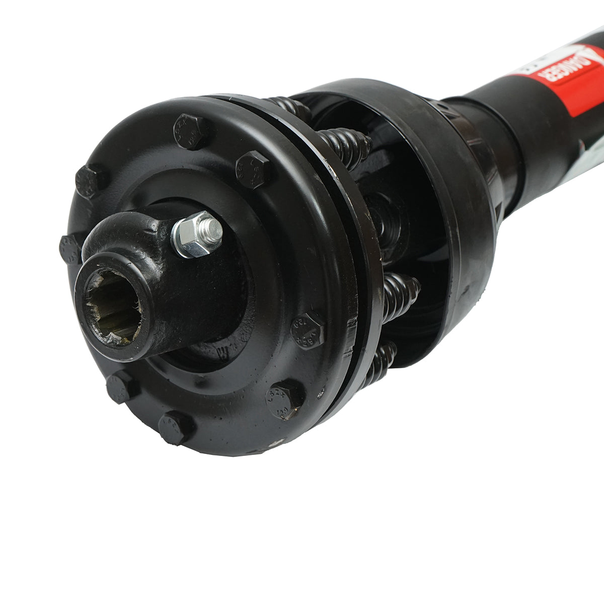 Cardan 1000 mm S6 T6 with clutch composed of 2 cross discs 30.2x92 (star tube) 1 3/8 Z=6 cutter