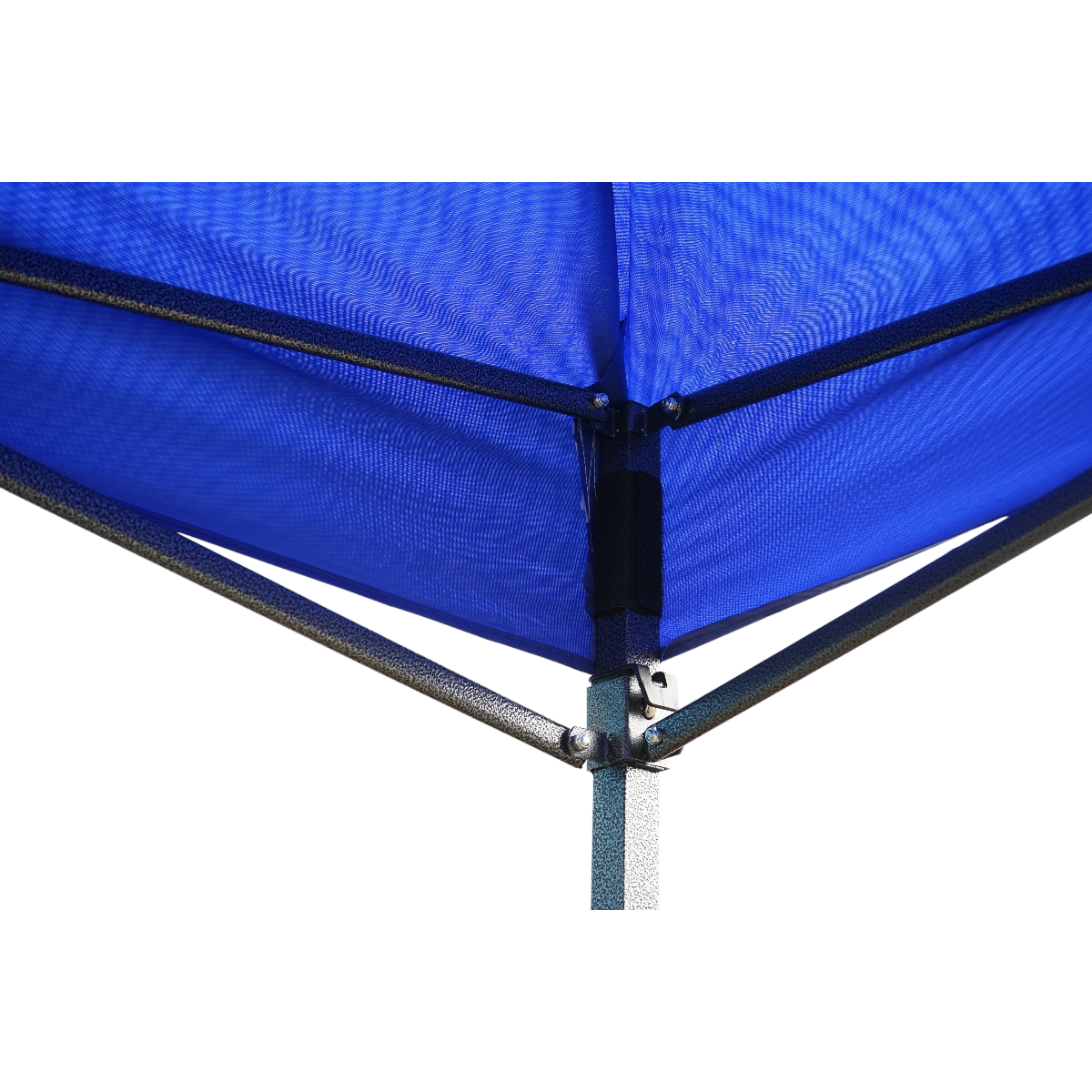 Blue pavilion tent 3x3m, adjustable height, foldable