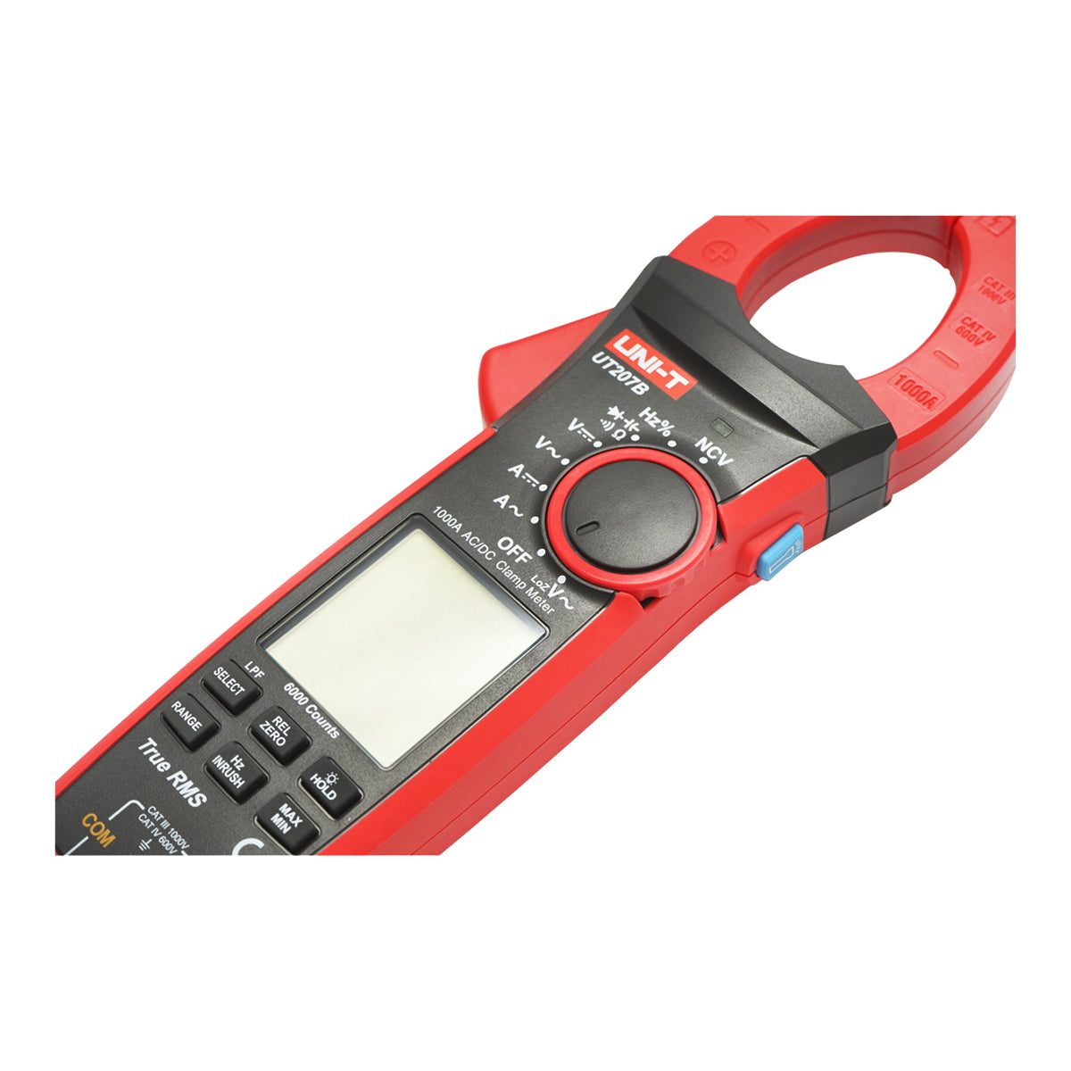 Digital clamp meter, amperometric clamp with 9 functions UT207B UNI-T