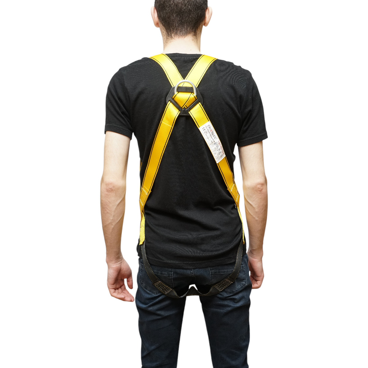 Adjustable 3-point harness safety belt, belt width 45mm, max resistance 2000Kg Crownman
