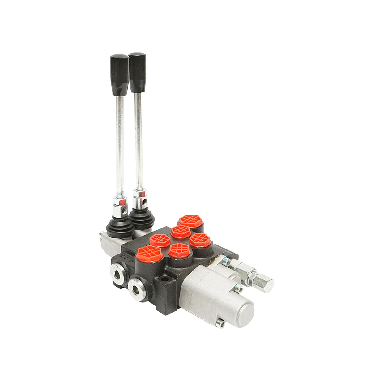 Hydraulic distributor with 2 levers 1 floating 40L/min