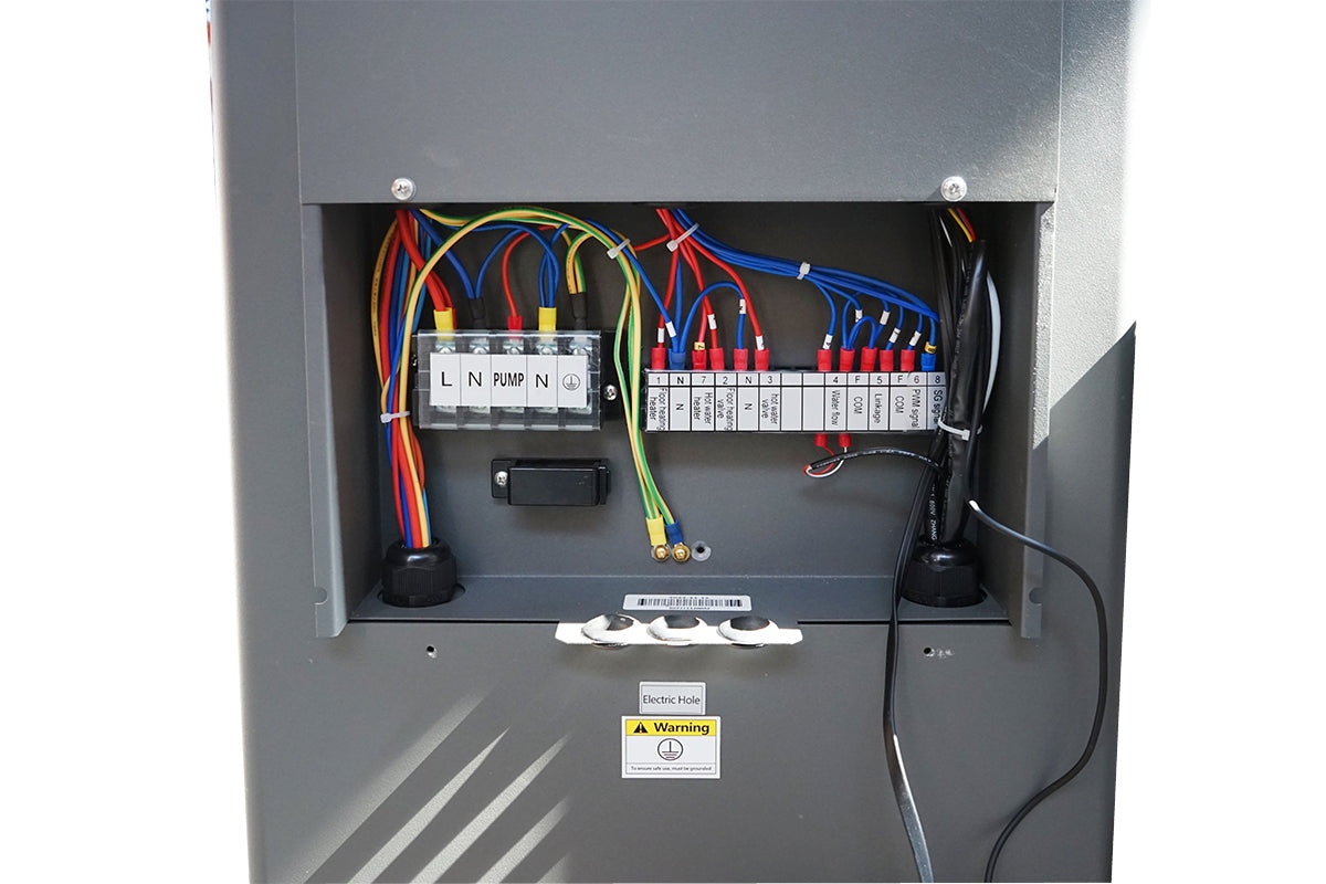 Monoblock air-water heat pump 9.5 KW, 220V, installation kit included SPRSUN