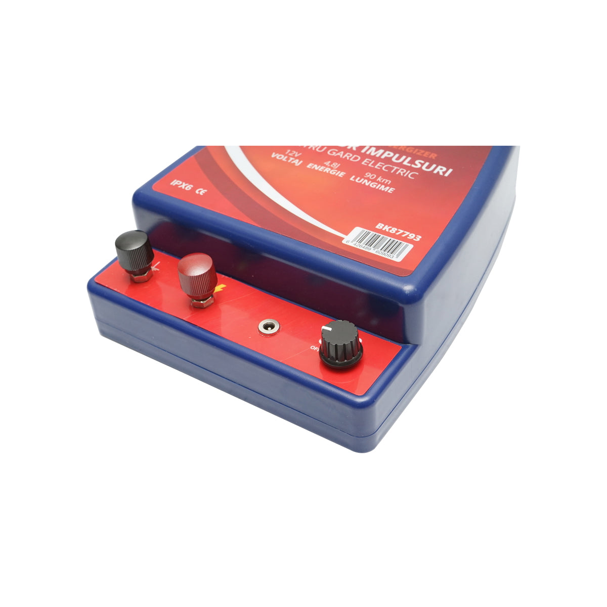 4.8 Joule impulse generator device for electric fence 12V/220V Breckner Germany