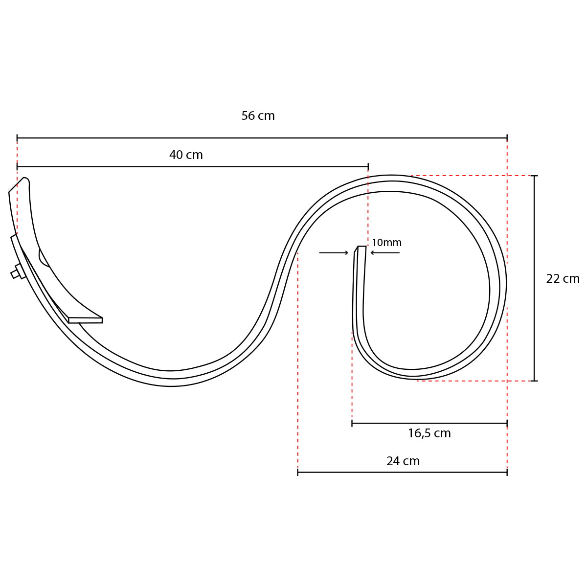 Arc scormonitor with arrow 560x25x8mm combination import CPGS-1.2.0 300102