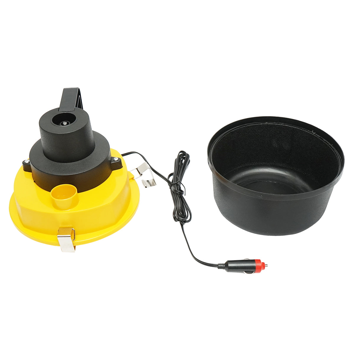 Vacuum cleaner for wet and dry environments, power supply 12V car socket, power 60W