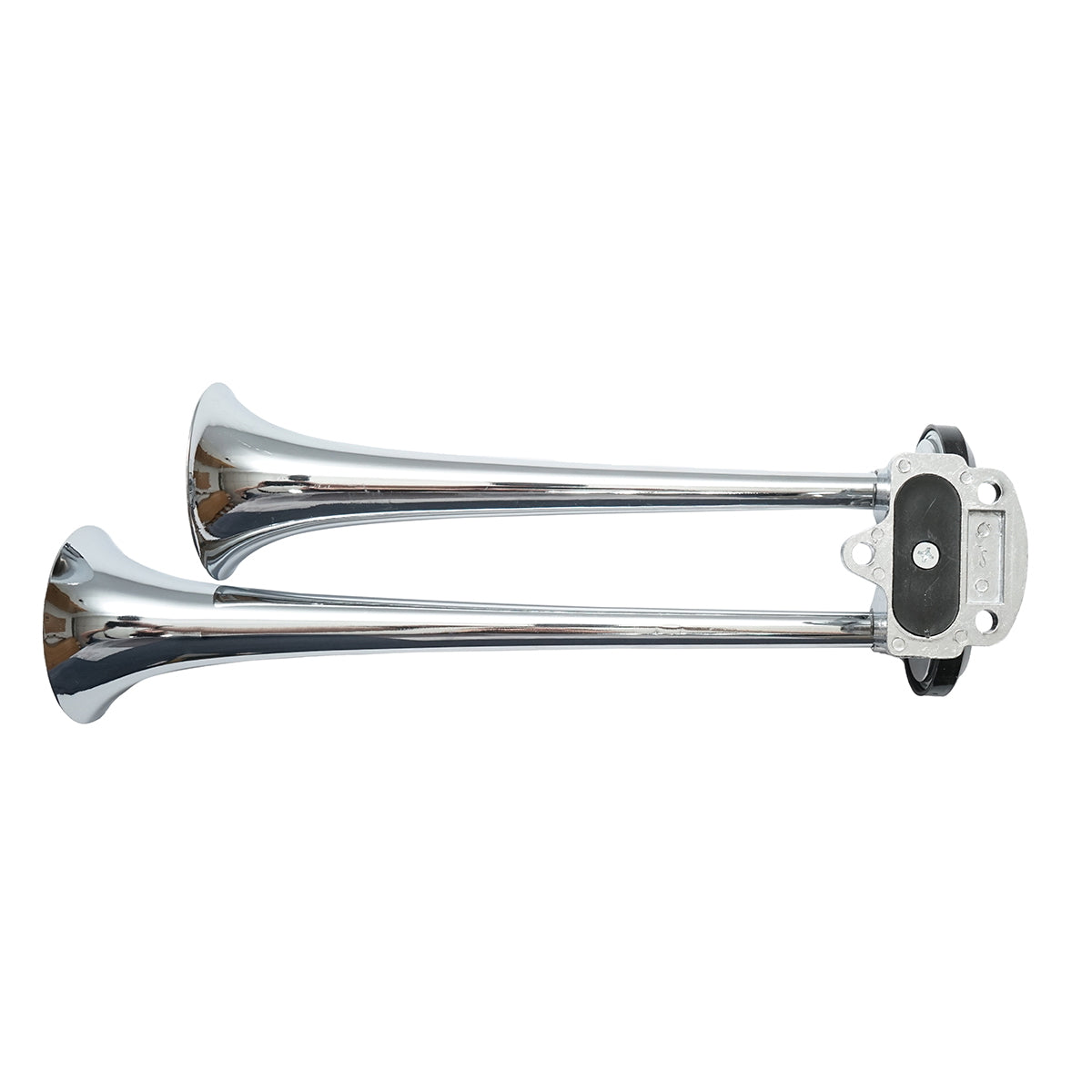 Horn with 2 trumpets, 24V pump and mounting accessories, Breckner Germany