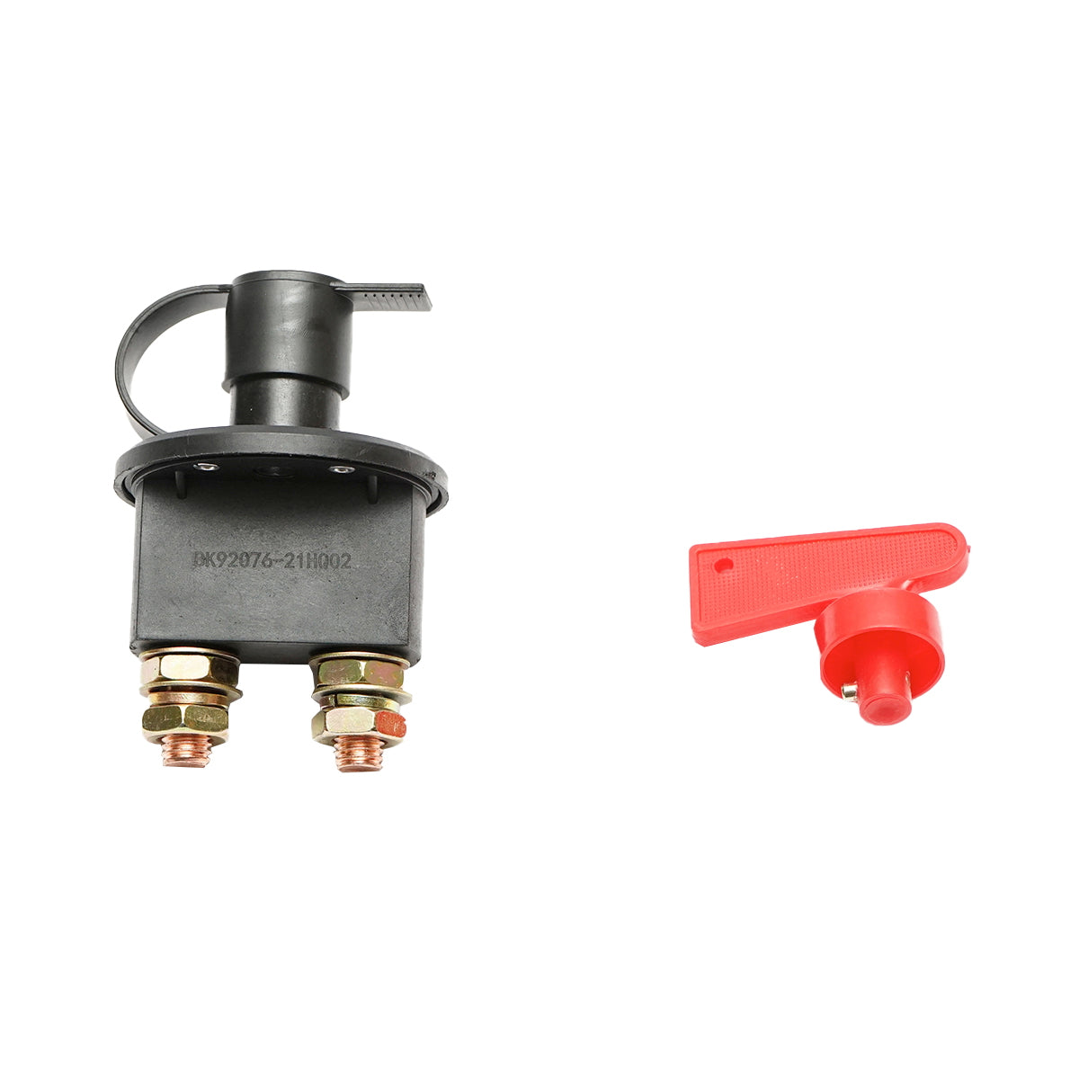 General universal fi66 12/24V contact copper DIN connector M10 and plastic key with protection Breckner Germany