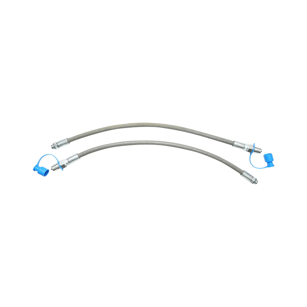 Hydraulic central drawbar with quick coupling, category 2-2, quick coupling, 500mm closed, stroke 175mm