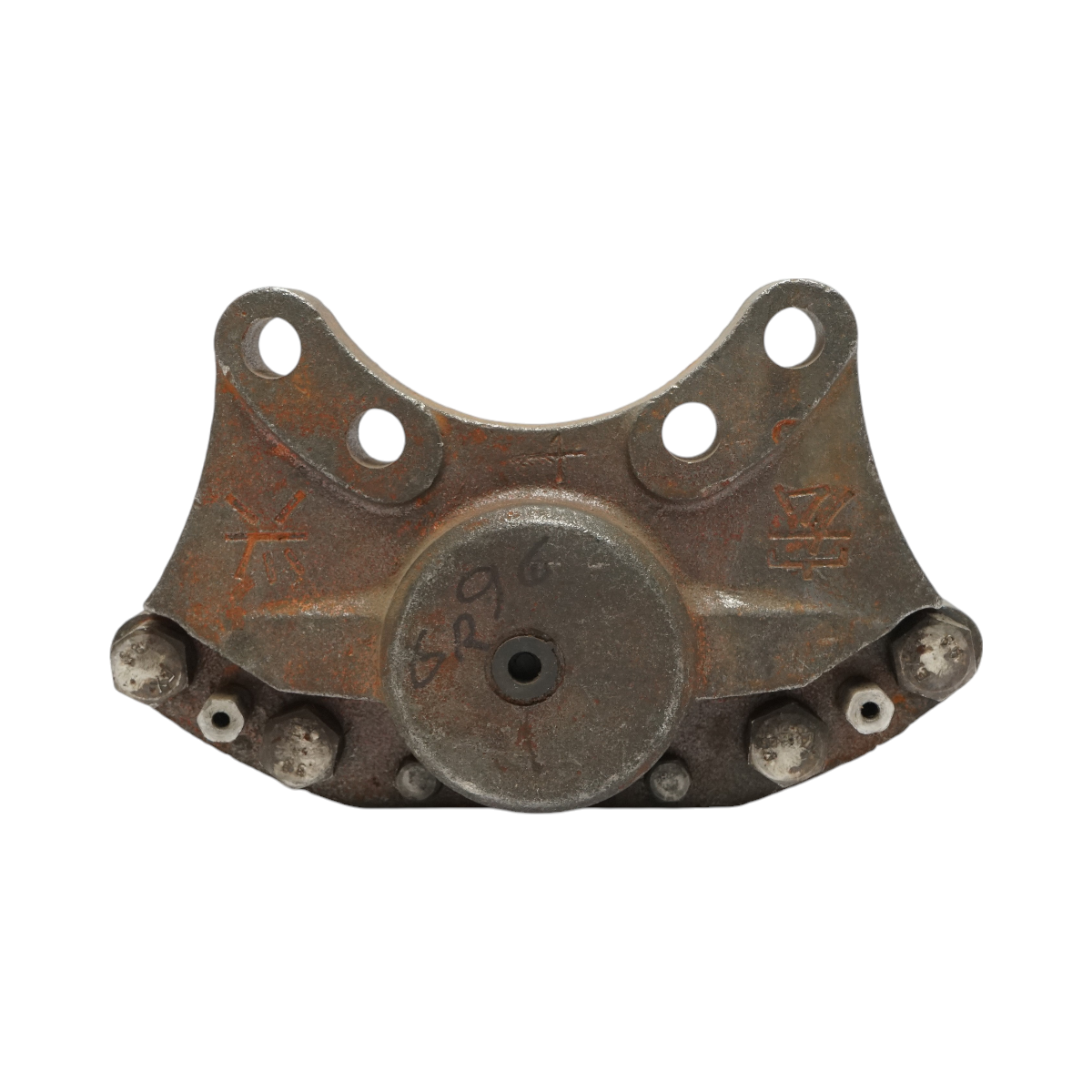 Brake caliper set with brake pads for backhoe loader 1.6T WZ45-17