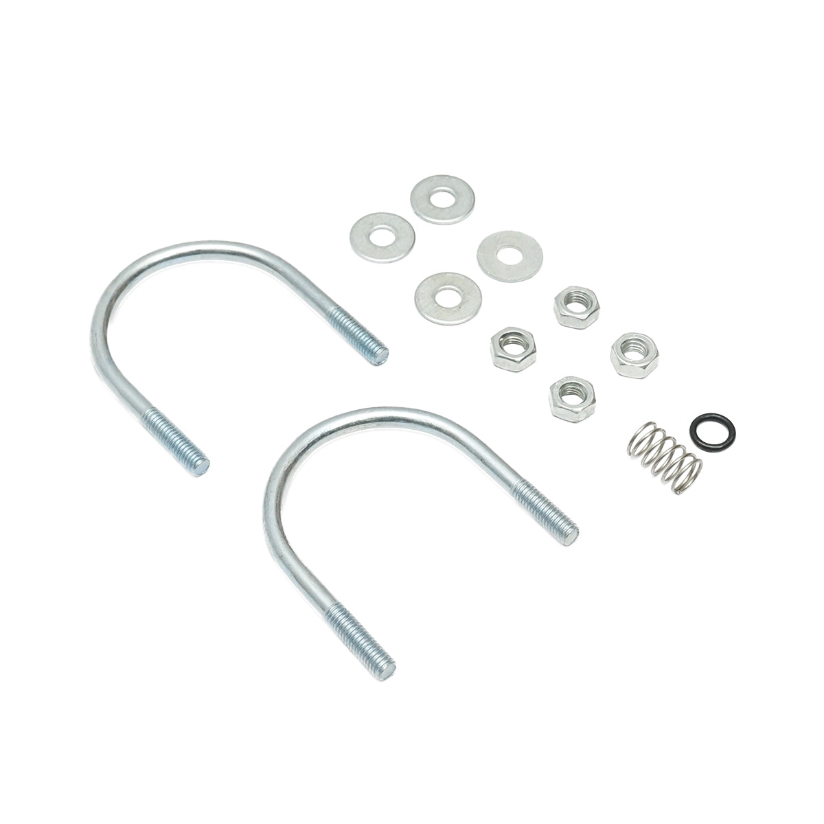 Aluminum waterer 2.5L with flap and mounting accessories