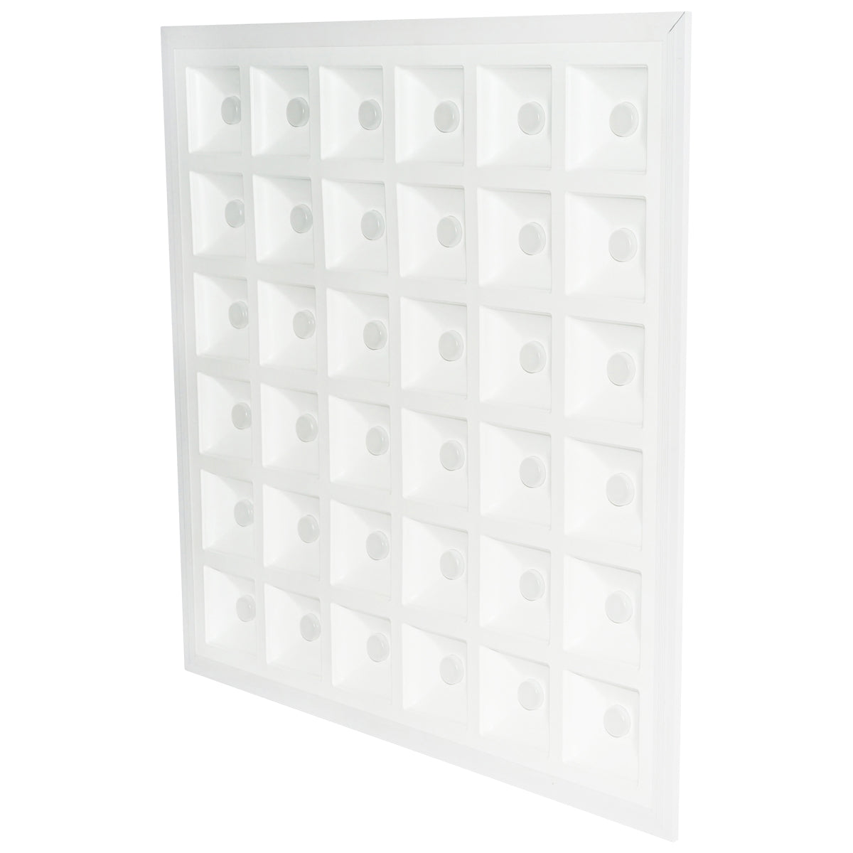 Slim LED panel 48W, 220V, 6500K, IP20, 595x595x20mm for ceiling tiles Breckner Germany
