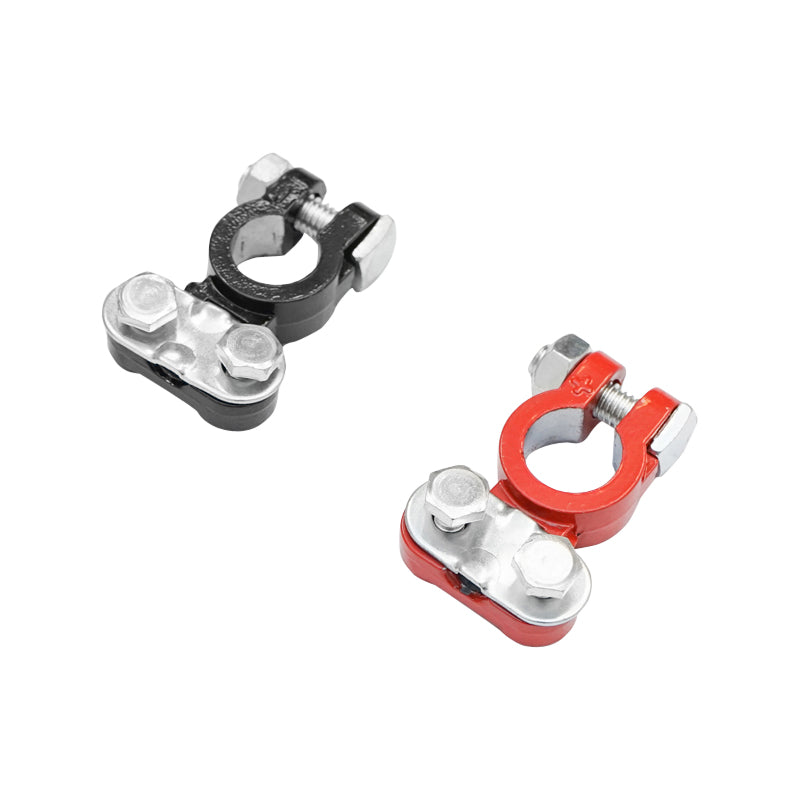 Set of red and black battery terminals Breckner Germany