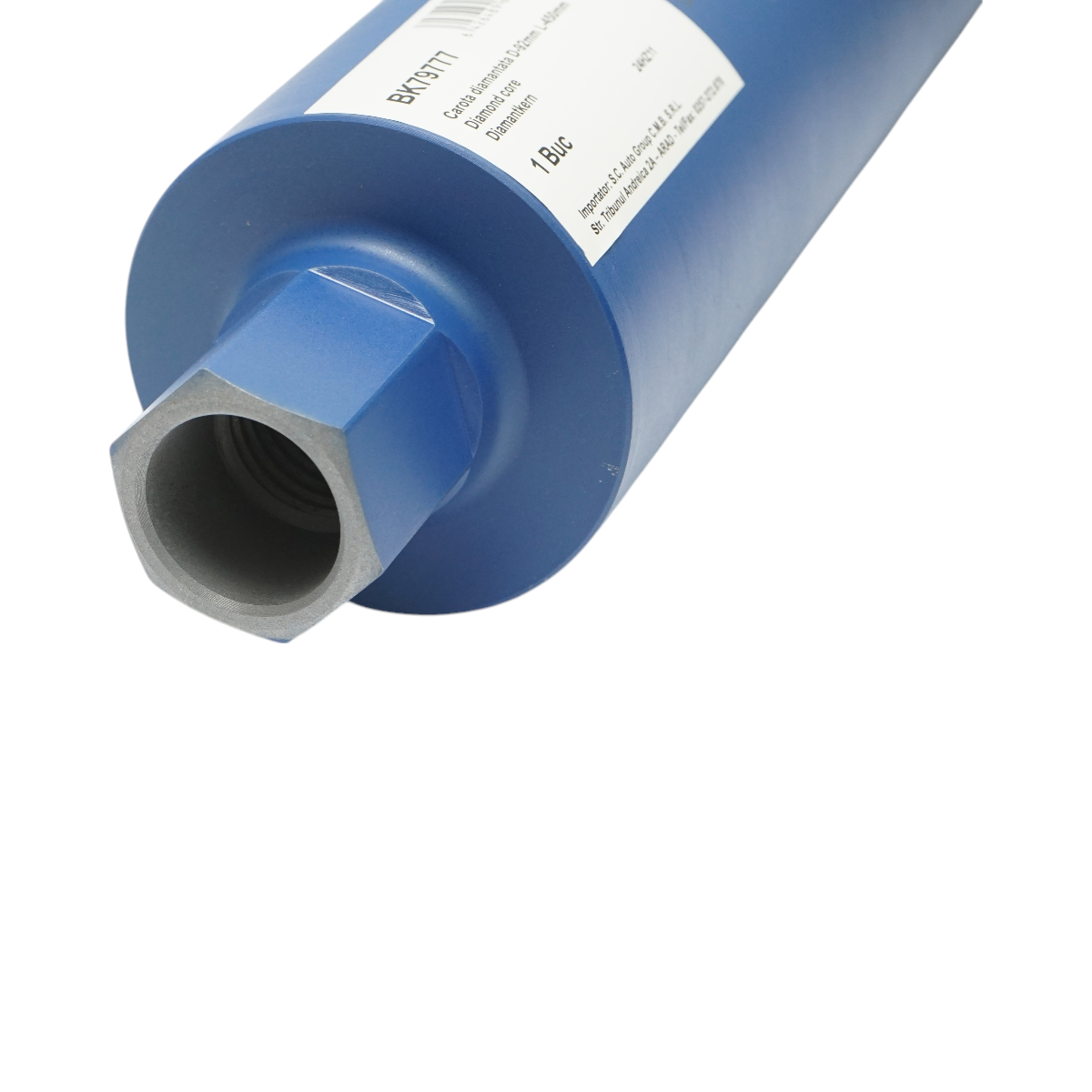 Diamond drill 92x450mm with 1-1/4 UNC internal thread, wet drilling for concrete, brick Breckner Germany